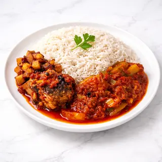 White Rice and Pepper Stew