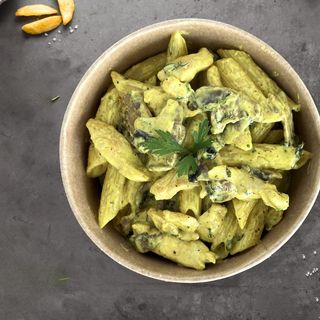 Pâtes Poulet Curry Champignons