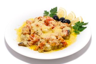 Риба запечена з овочами (180г)