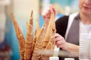 Cono vuoto biscottato