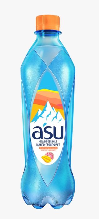 Вода Asu негазированная "Лимон" (0.5 л.)