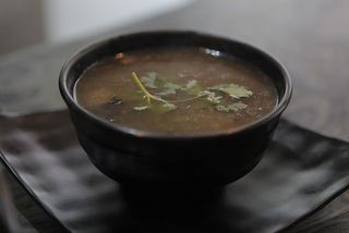 Soupe  fruits de mer