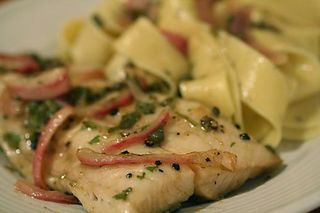 Lenguado con guarnición