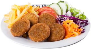 Prato Vegetariano de Falafel