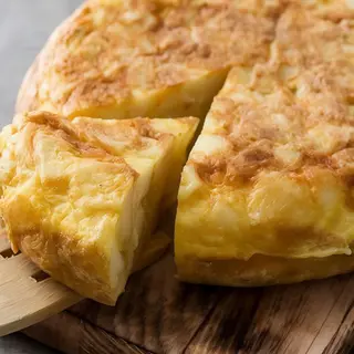 Tortilla Con Jamón York Y Queso