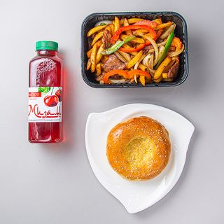 Комбо Фри с мясом