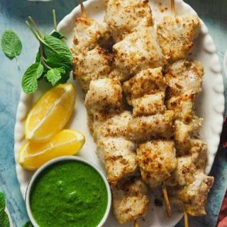 Пилешки малайски кебап