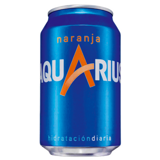 Aquarius Naranja lata 330ml.