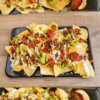 Ricos nachos al forno family