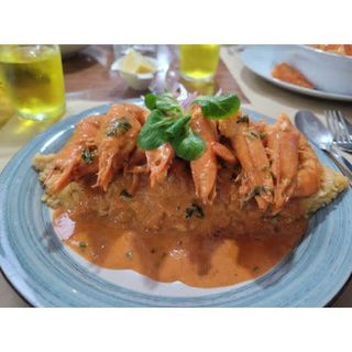 Tacu Tacu En Salsa De Mariscos