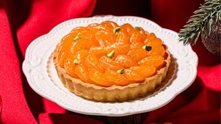Мандариновая тарталетка