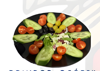 Pomidor, ogórek i oliwki