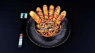 ნუდლსი ხრაშუნა თინუსით