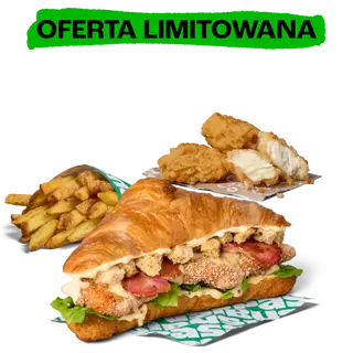 KROSANT CEZAR CHICKEN ZESTAW POWIĘKSZONY