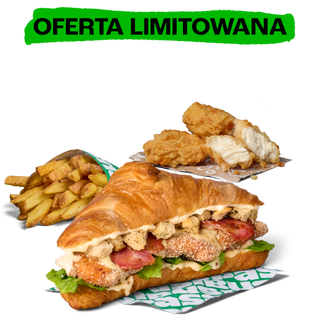 KROSANT CEZAR CHICKEN ZESTAW POWIĘKSZONY