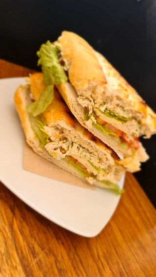 Bocadillo de pollo
