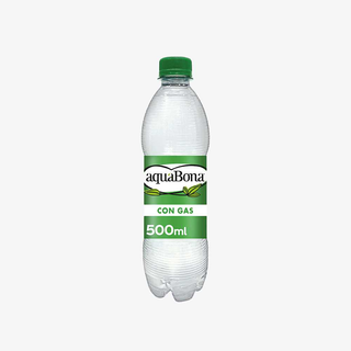 Agua Con Gas botella (500ml.)