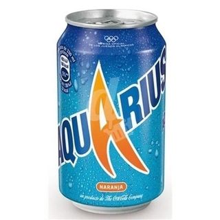 Aquarius Naranja lata 330ml.