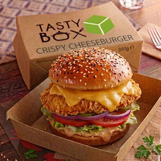 Crispy Cheeseburger