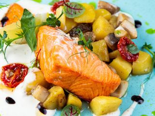 Форель на гриле