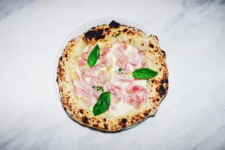 PIZZA BIANCA & COTTO
