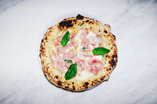 PIZZA BIANCA & COTTO