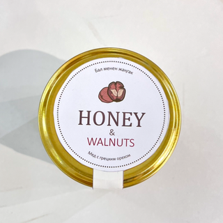 Мед С Грецкими Орехами / Honey With Nut (210 Гр.)
