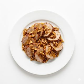 Cerdo Con Nueces