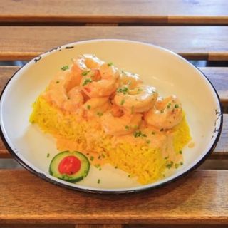 Gambas con arroz - King Size