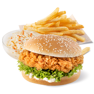 Zinger Burger Menu