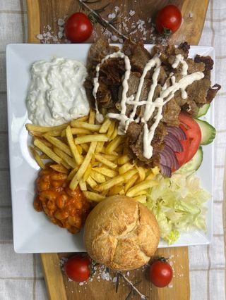 Телешка дюнер порция (350гр.)