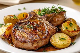 Plat Cotellete de boeuf grille 