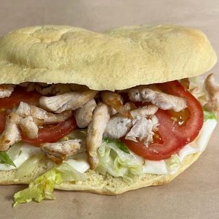 Mezzo gigante con Straccetti di pollo