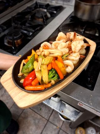 Teppanyaki krewetki 350g