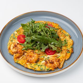 Омлет в паназиатском стиле