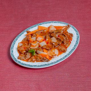 Ternera Con Salteada Picante