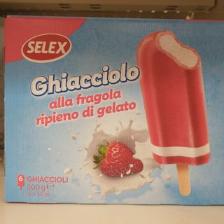 *GHIACCIOLO ALLA FRAGOLA 6 X 50 G.