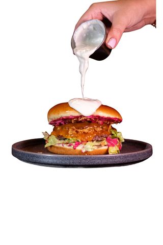 Combo Blue Crush Burger