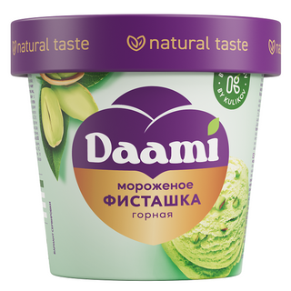 Мороженое премиум DAAMI "Фисташка горная" (0,090 кг)