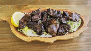 Патешки сърца в масло и чесън на скара (350г)