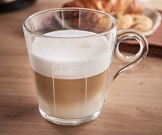 Doppio espresso e latte large