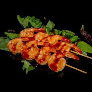 198. Spiedini di gamberetti 