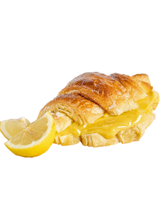 Croissant Con Cheesecake De Limón
