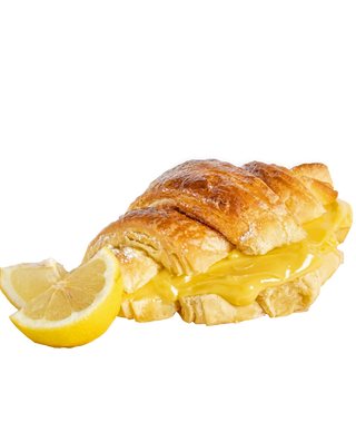 Croissant Con Cheesecake De Limón