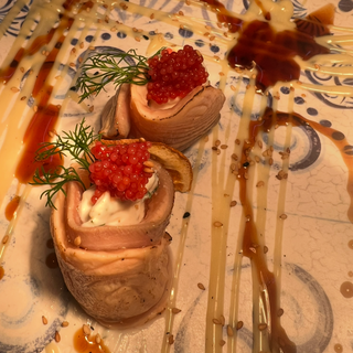 Roulé De Saumon Au Fromage Crémeux (2 Pièces)