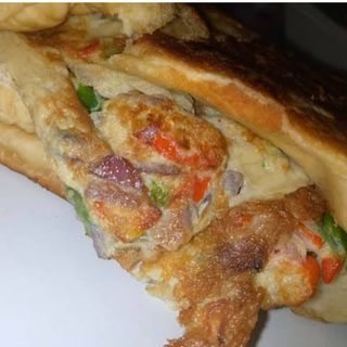 ABOKI TOAST BREAD AND FRIED EGGS 