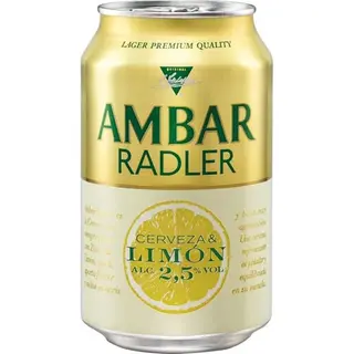 Cerveza Ambar Radler (Lata 33 cl)