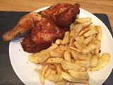 Chips and Half Chicken