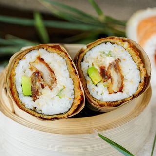 Burrito katsu chicken