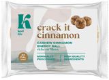 Crack It Cinnamon Cashew Cinnamon Energy Balls